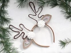 Antler Headband Christmas Flower Liberty Reindeer Woodland Fawn Doe Deer Hairband Grey White - Festival 18 Antler Headband Christmas Flower Liberty Reindeer Woodland Fawn Doe Deer Hairband Grey White - Festival -Cheap Bags & Purses Store il fullxfull.1305555290 mu23