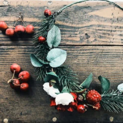 Winter Wedding Crown, Bridal Floral Crown, Boho Flower Crown, Winter Berries Hair Wreath, Rose Floral Headpiece, Christmas Head Wreath 19 Winter Wedding Crown, Bridal Floral Crown, Boho Flower Crown, Winter Berries Hair Wreath, Rose Floral Headpiece, Christmas Head Wreath -Cheap Bags & Purses Store il fullxfull.1349336538 1udl