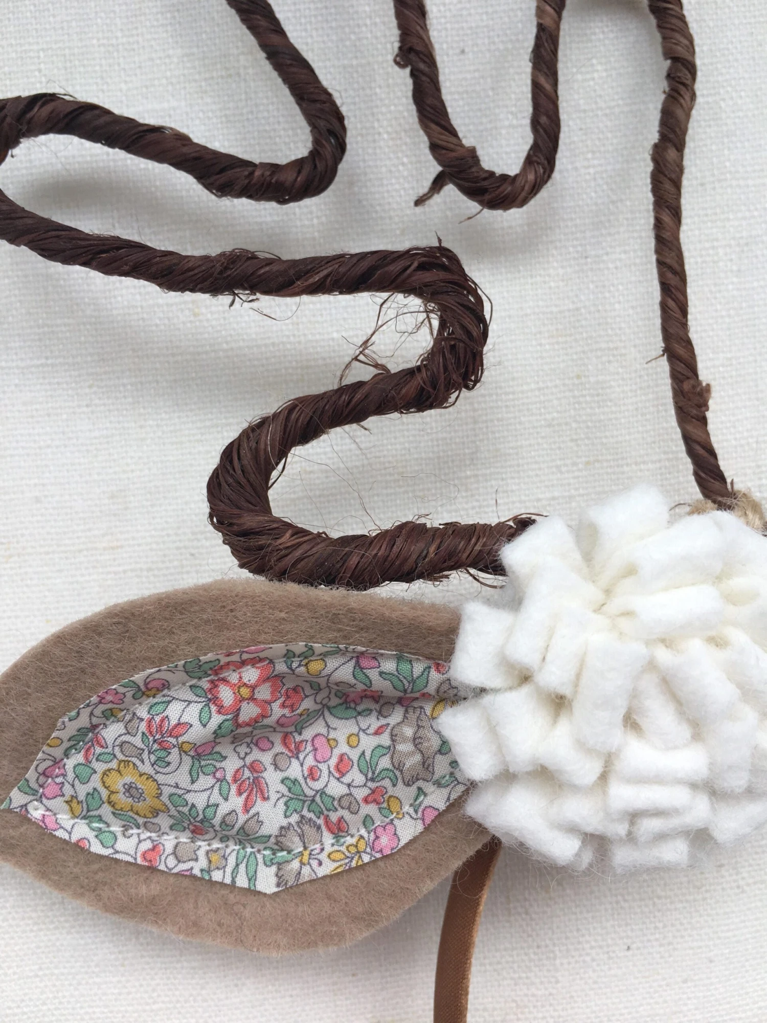 Antler Headband Christmas Flower Liberty Reindeer Woodland Fawn Doe Deer Hairband Grey White - Festival 6 Antler Headband Christmas Flower Liberty Reindeer Woodland Fawn Doe Deer Hairband Grey White - Festival - Image 4