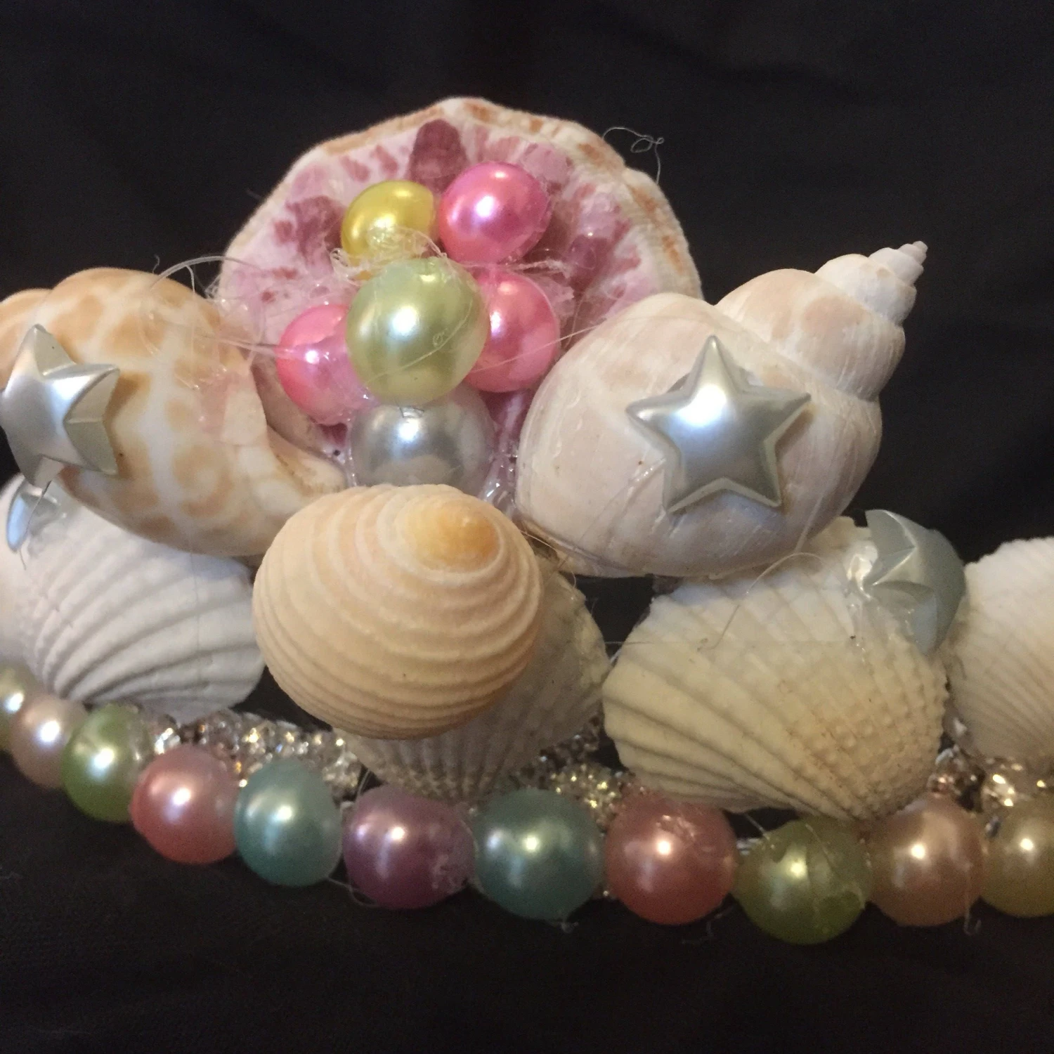 Mermaid Seashell Tiara Headband Crown One Size PARTY EDC CHRISTMAS 5 Mermaid Seashell Tiara Headband Crown One Size PARTY EDC CHRISTMAS - Image 3