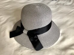 Vintage Summer Straw Hat, Beach Hat With Bow, Sun Visor Hat, Summer Hat With Ribbon, UV Protection, Fashion Sun Hat,Christmas Gift -Cheap Bags & Purses Store il fullxfull.1573794742 o018
