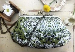 Original Christmas Gift For Mother/sister/girlfriend/silk Printed Evening Bag/christmas Gifts For Her/perfect Gift For Her/animal Print