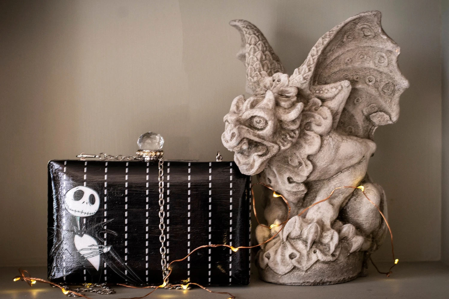 Nightmare Before Christmas Inspired Heels Jack Skellington Handbag/Clutch 5 Nightmare Before Christmas Inspired Heels Jack Skellington Handbag/Clutch - Image 3