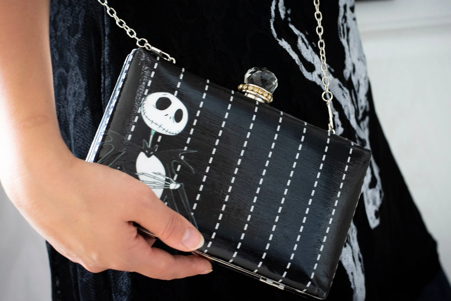 Nightmare Before Christmas Inspired Heels Jack Skellington Handbag/Clutch 3 Nightmare Before Christmas Inspired Heels Jack Skellington Handbag/Clutch