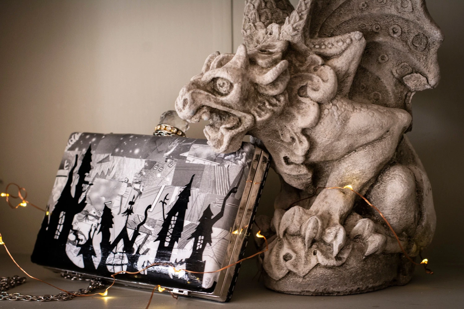 Nightmare Before Christmas Inspired Heels Jack Skellington Handbag/Clutch 7 Nightmare Before Christmas Inspired Heels Jack Skellington Handbag/Clutch - Image 5