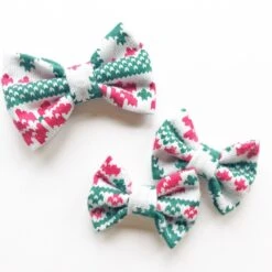 Flannel Christmas Bows