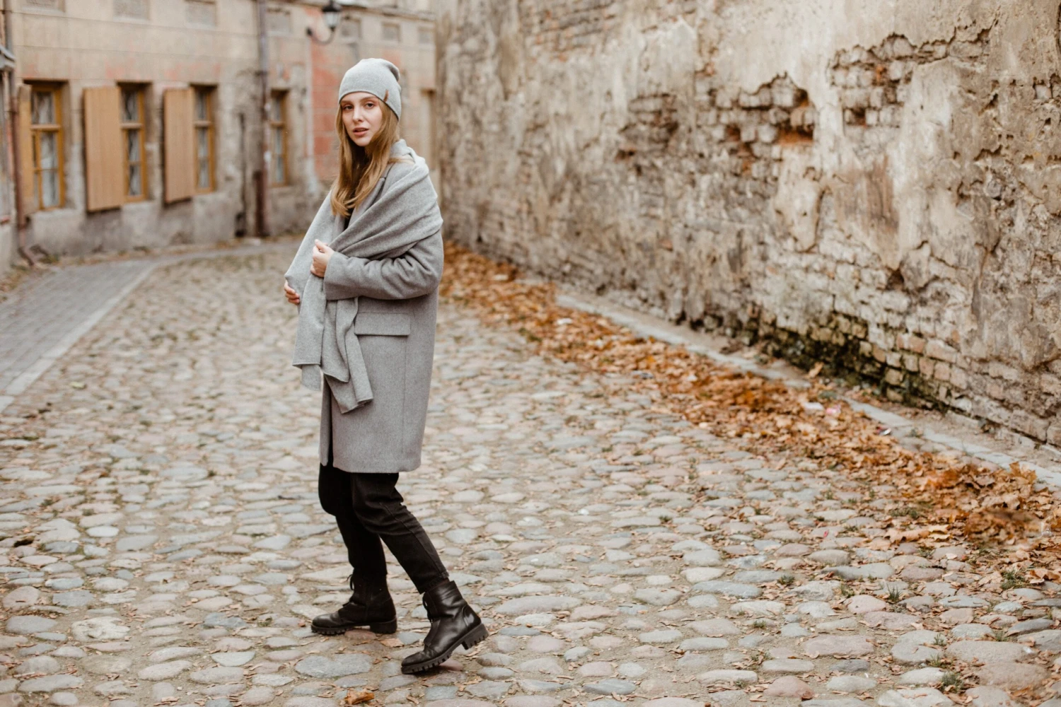 Gray Cashmere Hat. 100 Percent Pure Dark Gray Double Layer Cashmere Beanie For Women. Christmas Gift For Her 9 Gray Cashmere Hat. 100 Percent Pure Dark Gray Double Layer Cashmere Beanie For Women. Christmas Gift For Her - Image 7