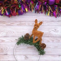 Christmas Party Novelty Statement Headband, Kitschmas Hair Accessory, Mid Century, 70s Accessory, Ugly Christmas Jumper, Xmas Scene, Cheesy