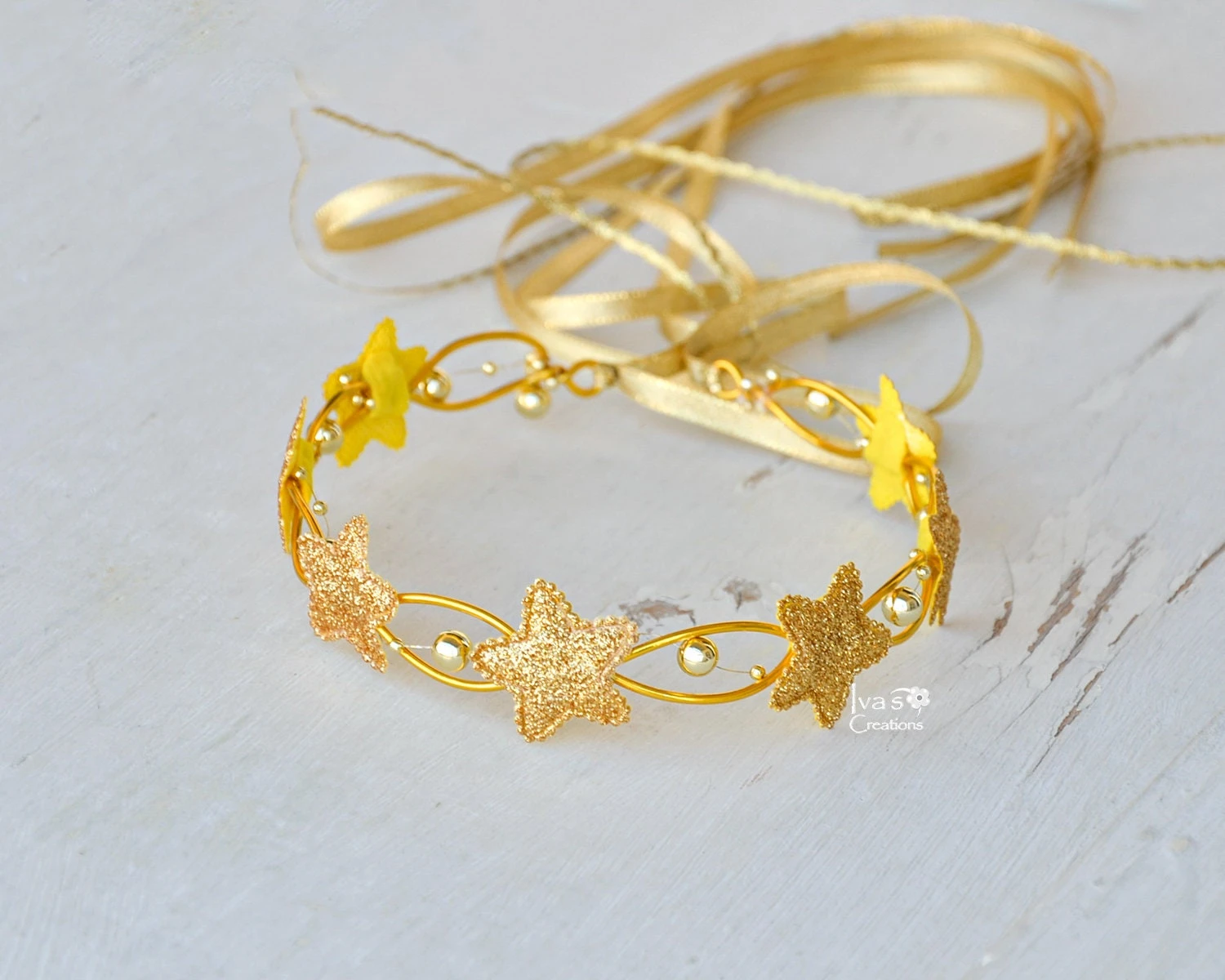 Gold Stars Crown, Gold Hair Crown, Christmas Party, Silver Stars Headband, Girl Hair Wreath, Glitter Halo, Princess Headdress, Gold Wedding 3 Gold Stars Crown, Gold Hair Crown, Christmas Party, Silver Stars Headband, Girl Hair Wreath, Glitter Halo, Princess Headdress, Gold Wedding