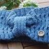 Hand Knitted Womens Blue Headband, In Merino Yarn. Twisted Rib. Handmade Gift For Her, Christmas, Birthday. To Order 18 Colours 3 Sizes 1 Hand Knitted Womens Blue Headband, In Merino Yarn. Twisted Rib. Handmade Gift For Her, Christmas, Birthday. To Order 18 Colours 3 Sizes -Cheap Bags & Purses Store il fullxfull.2303851660 kaox