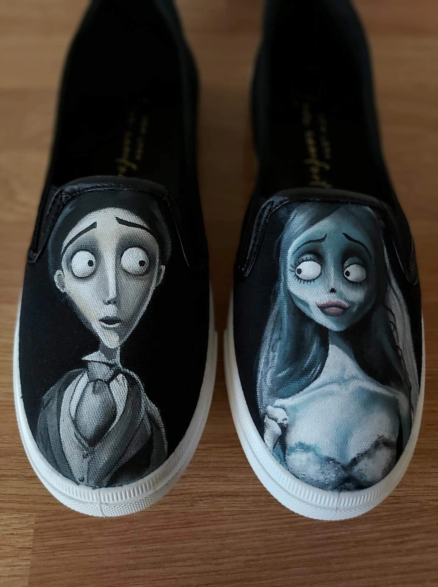 Hand Painted Shoes, Custom Shoes, Custom Vans, Custom Converse, Handpainted Trainers, Custom Sneakers, Christmas Gift For Brother 5 Hand Painted Shoes, Custom Shoes, Custom Vans, Custom Converse, Handpainted Trainers, Custom Sneakers, Christmas Gift For Brother - Image 3