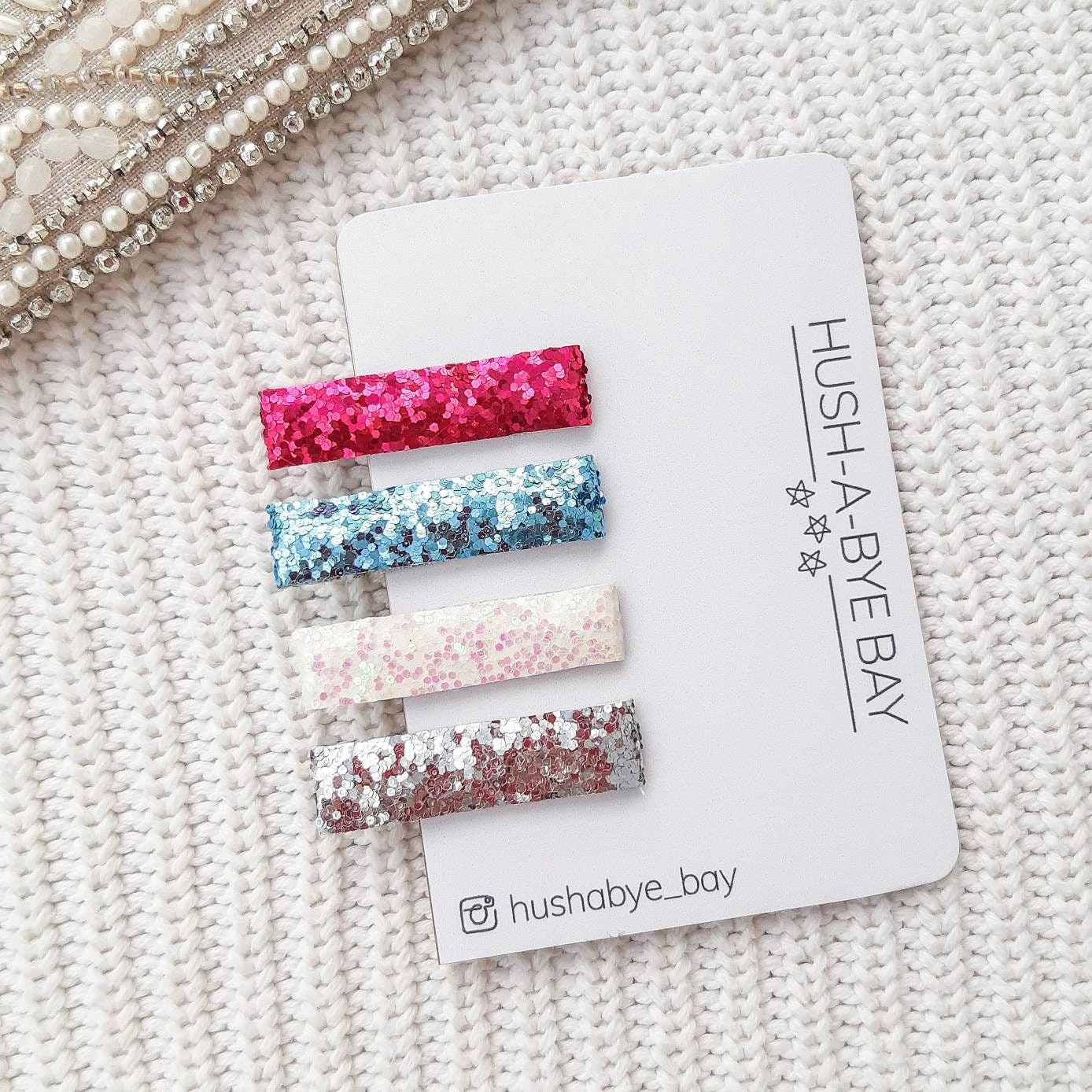 Glitter Hair Clips, Fringe Clips, Toddler Hair Clips, Baby Hair Clips, Sparkly Hair Clips, Hair Clip Set, Party Hair Clips, Christmas Gift 5 Glitter Hair Clips, Fringe Clips, Toddler Hair Clips, Baby Hair Clips, Sparkly Hair Clips, Hair Clip Set, Party Hair Clips, Christmas Gift - Image 3