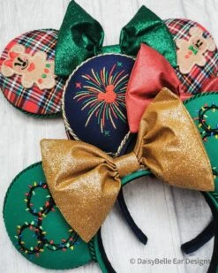 Christmas Fireworks Inspired Minnie Ears, Very Merry Christmas Disney Ears, Mickey Ears 16 Christmas Fireworks Inspired Minnie Ears, Very Merry Christmas Disney Ears, Mickey Ears -Cheap Bags & Purses Store il fullxfull.2603367680 fk08