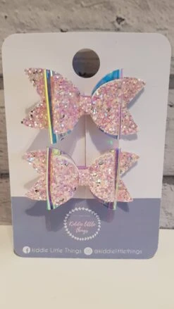 Hair Bows, 10 Piece Hair Bow Set, Pigtail Bows, Matching Bows, Holographic Bows, Birthday Gift, Christmas Gift, Glitter Bows, 2.5 Inch Bows, -Cheap Bags & Purses Store il fullxfull.2631644288 n35l
