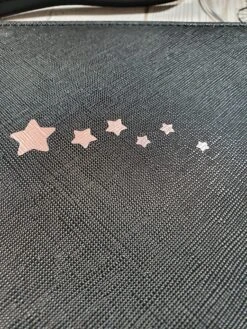 Personalised Bag, Personalised Make Up, Wristlet/Wallet, Vegan Bag, PU Imitation Leather, Zipped Case, Initials, Black Bag, Christmas Gift, -Cheap Bags & Purses Store il fullxfull.2668358266 xlh7