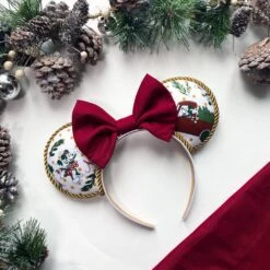 Classic Mickey And Minnie - Christmas Collection - Disney Inspired Minnie Mouse Ears
