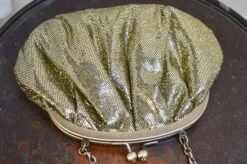 Vintage Handbag, Gold Handbag, Evening Handbag, Evening Bag, Embellished Handbag, Sparkly Handbag, Gifts For Her, Christmas Gift, Handbag