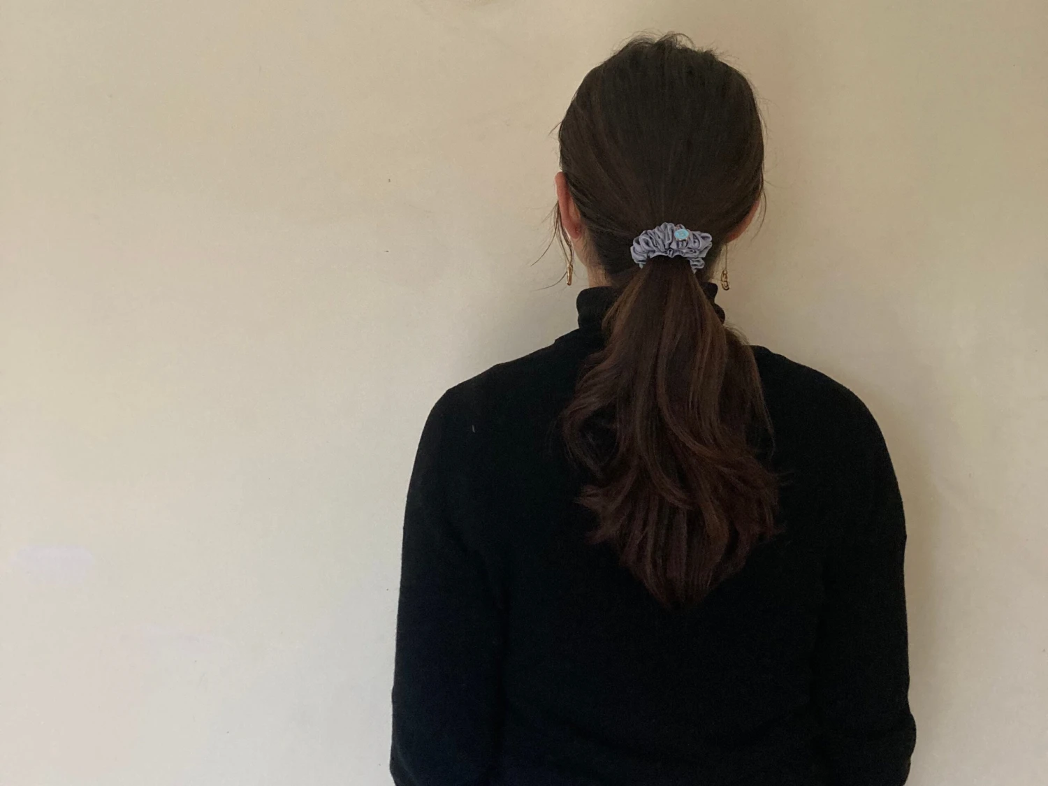 Grey Satin Hair Scrunchie, Hair Scrunchie, Giant Scrunchie, Gift Idea, Personalised Present, Gift For Her, Christmas Presents 12 Grey Satin Hair Scrunchie, Hair Scrunchie, Giant Scrunchie, Gift Idea, Personalised Present, Gift For Her, Christmas Presents - Image 10