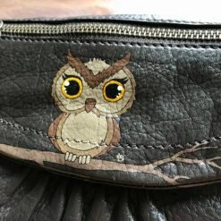 Hand Painted Leather Bag, Owl Painting, Original Art, Christmas Gift Idea, Affordable Art, Certificate Of Authenticity, UK Artist 9 Hand Painted Leather Bag, Owl Painting, Original Art, Christmas Gift Idea, Affordable Art, Certificate Of Authenticity, UK Artist -Cheap Bags & Purses Store il fullxfull.2700952397 ks0w