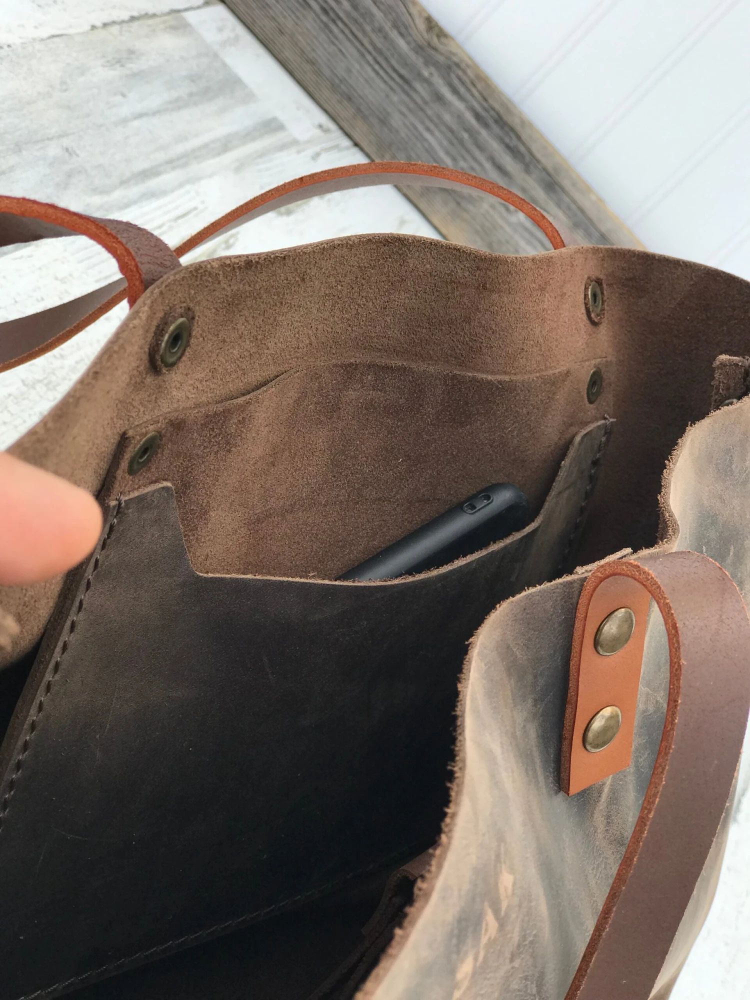 Christmas Sale Women’s Leather Tote Bag, Leather MacBook Tote Bag, Distressed Leather Personalized Shoulder Bag, Tote Bag For Her 7 Christmas Sale Women’s Leather Tote Bag, Leather MacBook Tote Bag, Distressed Leather Personalized Shoulder Bag, Tote Bag For Her - Image 6