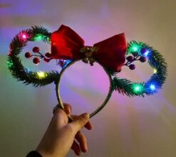 Christmas Disney Mickey Mouse Ears