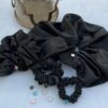 Black Satin Hair Scrunchie, Hair Scrunchie, Giant Scrunchie, Gift Idea, Personalised Present, Gift For Her, Christmas Presents -Cheap Bags & Purses Store il fullxfull.2735024973 lmsq