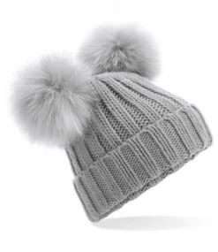 Double Pom Pom Beanie Winter Hat For Kids, Adults, Babies Warm Snug Cosy Winter Cap Fashionable Cute Accessory Gift Idea Birthday Christmas -Cheap Bags & Purses Store il fullxfull.2912993227 b3r8