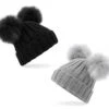Double Pom Pom Beanie Winter Hat For Kids, Adults, Babies Warm Snug Cosy Winter Cap Fashionable Cute Accessory Gift Idea Birthday Christmas -Cheap Bags & Purses Store il fullxfull.2912993605 qt95