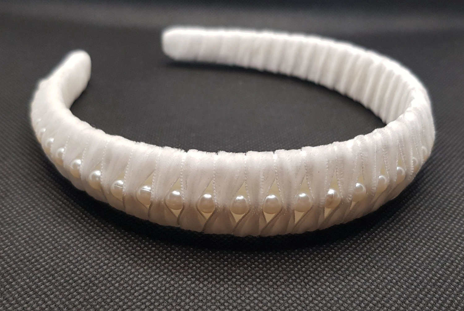 Red Velvet Hairband, Festive Headband, Christmas Hairband, Luxury Secret Santa Gift For Women, Xmas Stocking Filler 11 Red Velvet Hairband, Festive Headband, Christmas Hairband, Luxury Secret Santa Gift For Women, Xmas Stocking Filler - Image 9