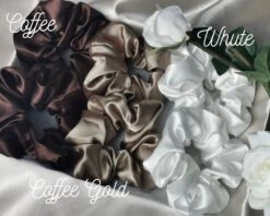 Silk Scrunchie SET, SILK Hair Tie, Satin Silk Scrunchies, CHRISTMAS Gift, Hair Band, Headbands, Secret Santa, Stocking Filler, Vegan Hair Uk -Cheap Bags & Purses Store il fullxfull.2989722110 b9b5