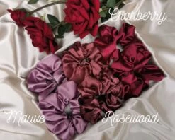 Silk Scrunchie SET, SILK Hair Tie, Satin Silk Scrunchies, CHRISTMAS Gift, Hair Band, Headbands, Secret Santa, Stocking Filler, Vegan Hair Uk -Cheap Bags & Purses Store il fullxfull.3037434117 2t2c