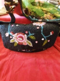 Gorgeous Vintage Handmade Heavily Micro Beaded Handbag Boho Styling Festival Bag Quirky Purse Ships Worldwide Christmas Gift For Female -Cheap Bags & Purses Store il fullxfull.3143893488 a3mw