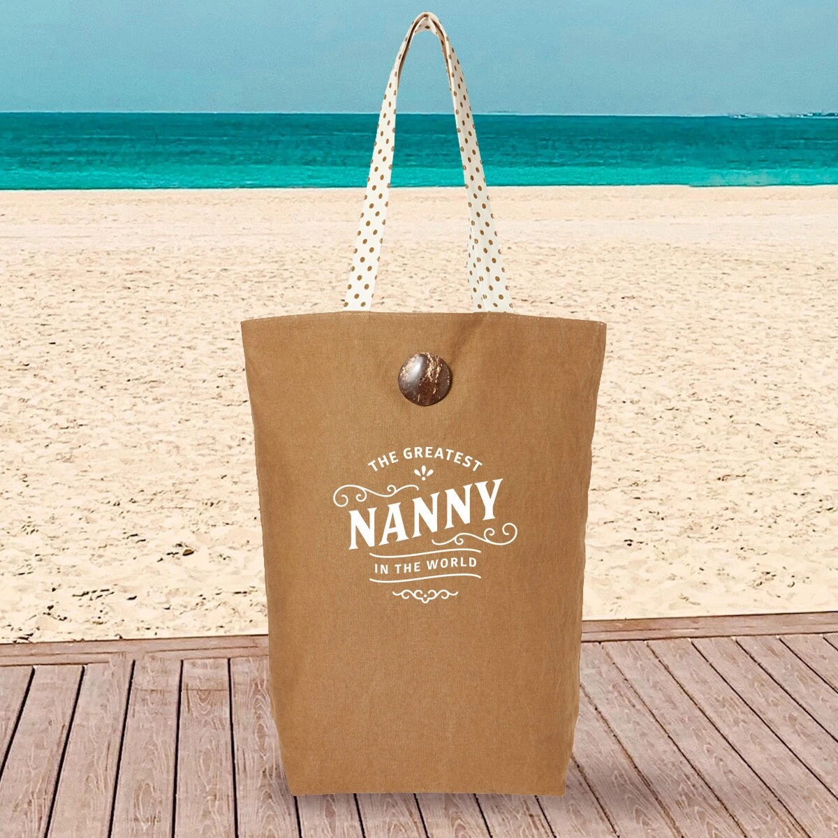 Nanny Gift Bag Birthday Present For Nanny Shopping Beach Tote Keepsake Christmas Xmas Gift Idea 4 Nanny Gift Bag Birthday Present For Nanny Shopping Beach Tote Keepsake Christmas Xmas Gift Idea - Image 2