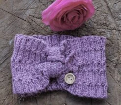 Hand Knitted Woman's Or Girls Knitted Luxury Lilac Baby Alpaca And Silk Headband. Handmade Gift For Her, Christmas, Birthday. Ready To Ship -Cheap Bags & Purses Store il fullxfull.3333329102 n5yk