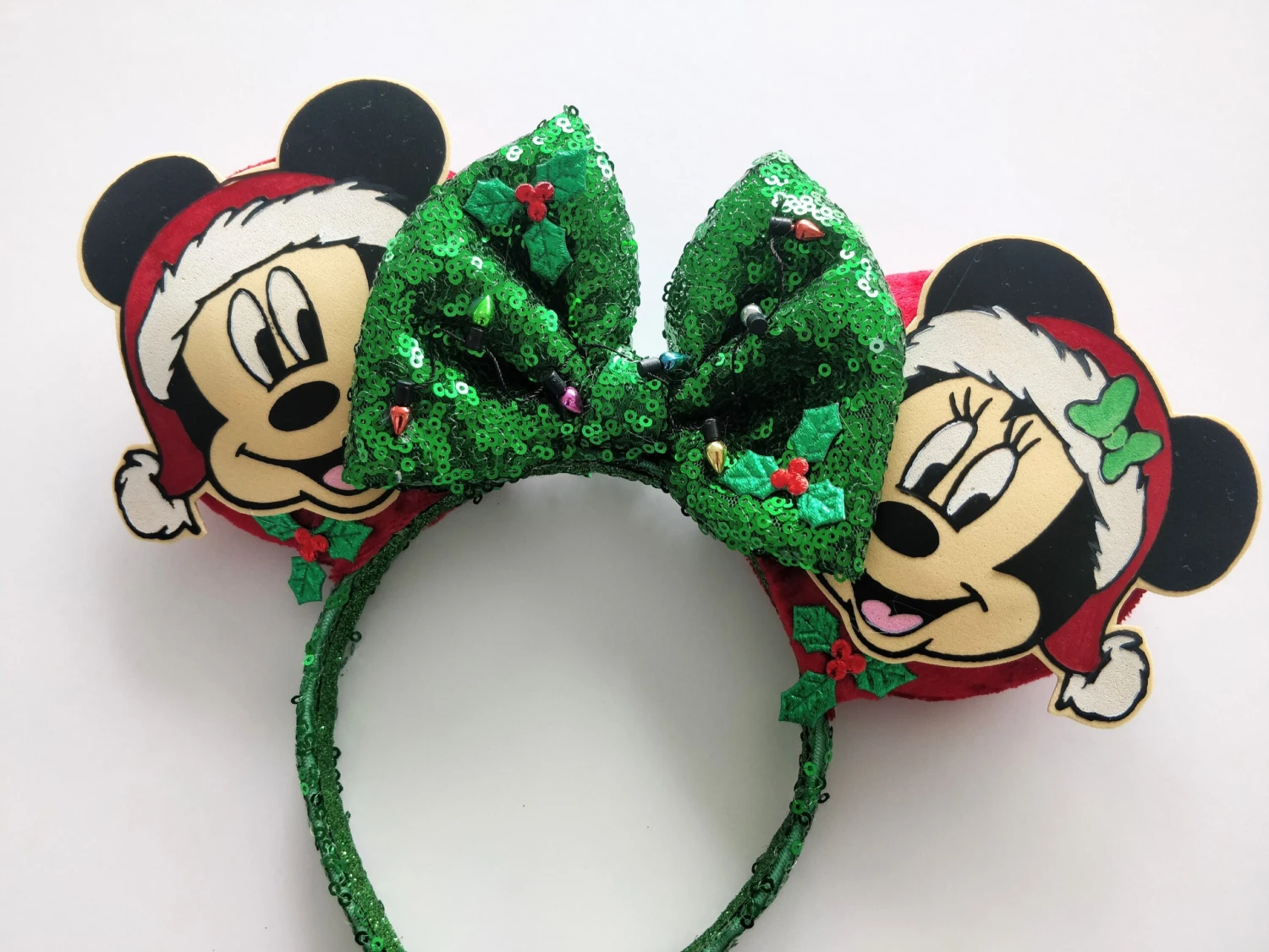 Christmas Mouse Ears - Handmade 5 Christmas Mouse Ears - Handmade - Image 3