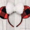 Red Buffalo Plaid Minnie Ears, Christmas Mouse Ears, Disney Ears -Cheap Bags & Purses Store il fullxfull.3344443522 gzs9