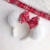 Fluffy Sherpa Red Tartan Christmas Mouse Ears -Cheap Bags & Purses Store il fullxfull.3350784678 pfru