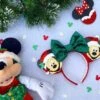 Santa Mickey And Minnie Christmas Mouse Ears -Cheap Bags & Purses Store il fullxfull.3362789604 my6y