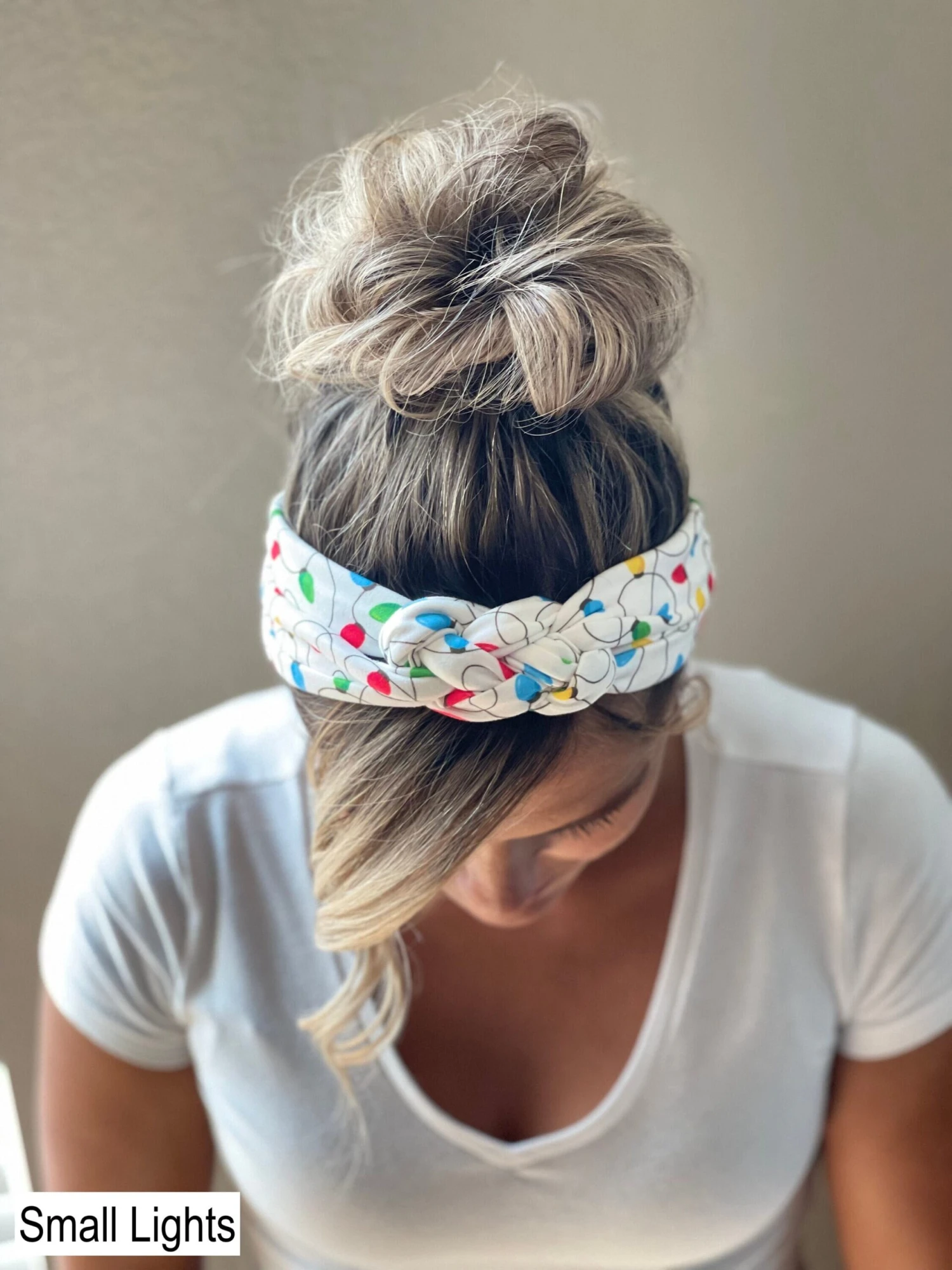 Ugly Sweater Christmas Chunky Sailor Knot Headband, Adult Soft And Stretchy Turban Headband, Woman’s Headband, Headbands For Women 4 Ugly Sweater Christmas Chunky Sailor Knot Headband, Adult Soft And Stretchy Turban Headband, Woman’s Headband, Headbands For Women - Image 2