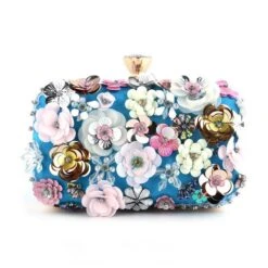 Bespoke Flower Clutch Bag, Purse For Wedding, Bridesmaids Bag, Gift For Her, Christmas Gift, Birthday Gift For Her, Flower Bag, Handmade Bag -Cheap Bags & Purses Store il fullxfull.3377465525 nz09