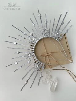 Wedding Silver Halo Crown, Moon Stars Headpiece, Gothic Wedding Crown Headdres, Celestial Headpiece, Christmas Angel Halo, Aquarius Jewelry 12 Wedding Silver Halo Crown, Moon Stars Headpiece, Gothic Wedding Crown Headdres, Celestial Headpiece, Christmas Angel Halo, Aquarius Jewelry -Cheap Bags & Purses Store il fullxfull.3387484902 6f32