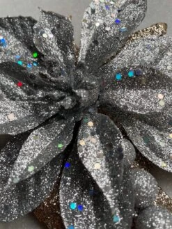 Large Silver Glitter Hair Flower/ Vintage Style Hair Flower/ Halloween Accessory/ Glitter Flower / Christmas Flower Clip 18 Large Silver Glitter Hair Flower/ Vintage Style Hair Flower/ Halloween Accessory/ Glitter Flower / Christmas Flower Clip -Cheap Bags & Purses Store il fullxfull.3395488496 jre3
