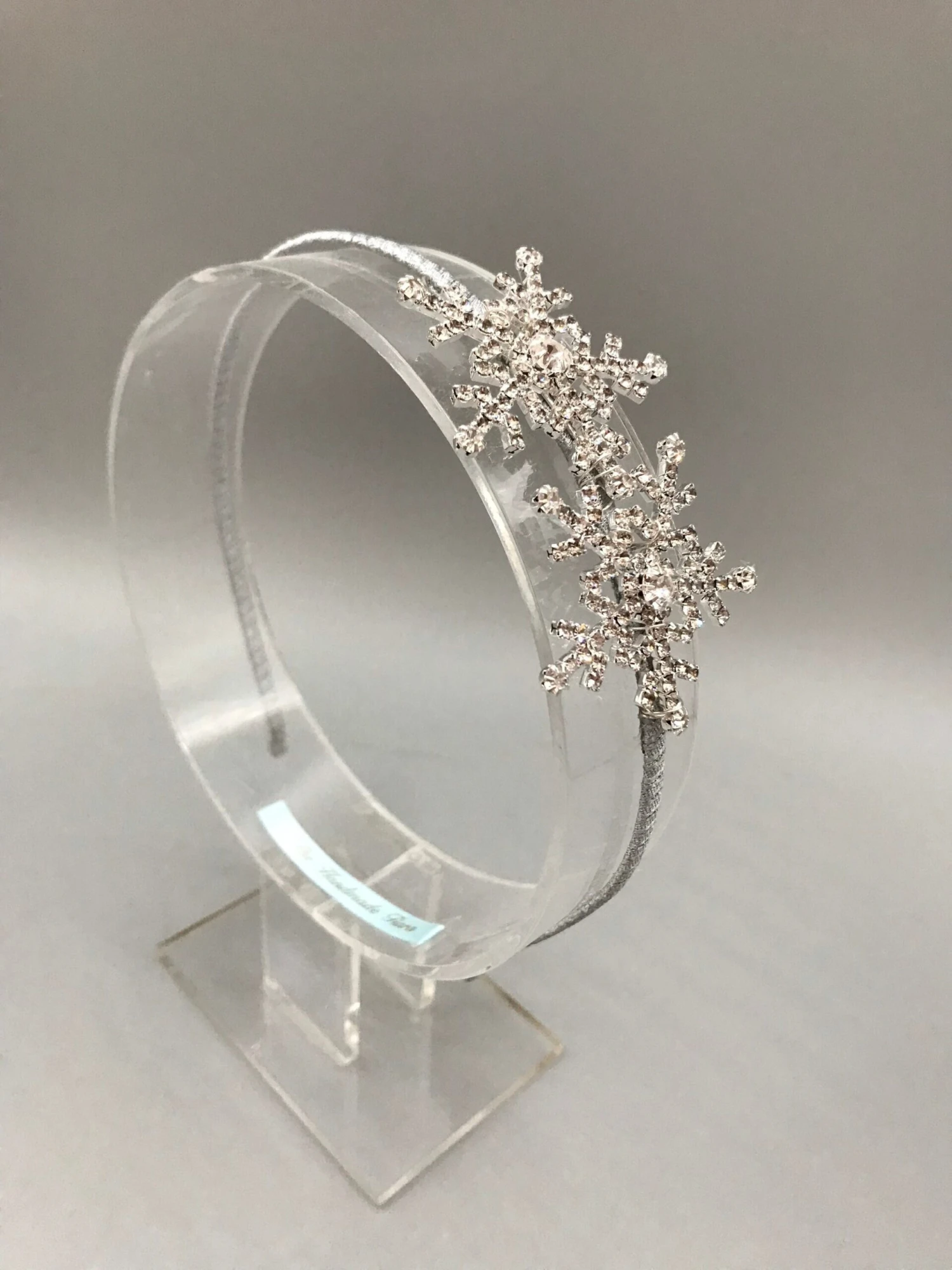 Snowflake Headband - Occassion Headwear - Fall Wedding - Snowflake Wedding Headband - Hair Accessories Christmas Accessory 6 Snowflake Headband - Occassion Headwear - Fall Wedding - Snowflake Wedding Headband - Hair Accessories Christmas Accessory - Image 4