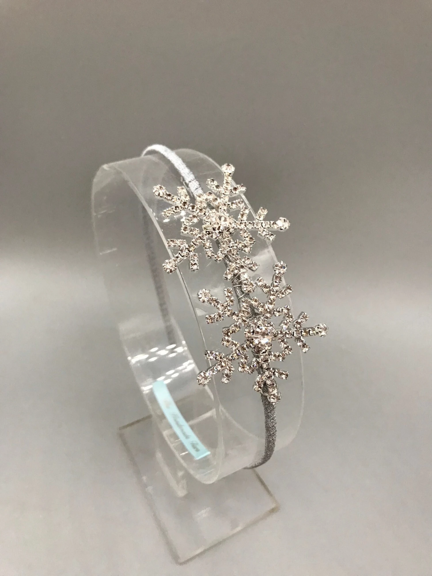 Snowflake Headband - Occassion Headwear - Fall Wedding - Snowflake Wedding Headband - Hair Accessories Christmas Accessory 7 Snowflake Headband - Occassion Headwear - Fall Wedding - Snowflake Wedding Headband - Hair Accessories Christmas Accessory - Image 5