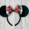 Christmas Winter Berry Mouse Ears, Green Velvet Minnie Ears, Festive Disney Ears -Cheap Bags & Purses Store il fullxfull.3464578203 p6tc
