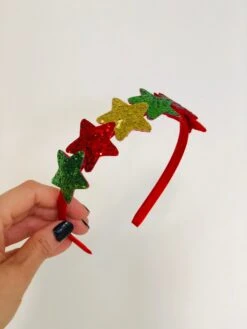 Handmade Star Glitter Headband. Gift, Party, Statement, Flower Girl, Rainbow, Christmas, Stocking Filler, Christmas Eve Box -Cheap Bags & Purses Store il fullxfull.3466850760 rqfl
