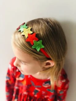 Handmade Star Glitter Headband. Gift, Party, Statement, Flower Girl, Rainbow, Christmas, Stocking Filler, Christmas Eve Box -Cheap Bags & Purses Store il fullxfull.3466850882 kx5p