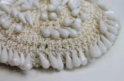 Cream White Crochet Beads Bag, 1960s Italian Evening Bag, Round Crochet Evening Bag, White Beaded Wrist Bag, Vintage Christmas Present, 21 Cream White Crochet Beads Bag, 1960s Italian Evening Bag, Round Crochet Evening Bag, White Beaded Wrist Bag, Vintage Christmas Present, -Cheap Bags & Purses Store il fullxfull.3502336796 4n0h