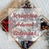 Christmas Scrunchie 12-Day Advent Calendar - Christmas Gifts For Her, Stocking Stuffer, Christmas Scrunchies - Hair Accessories
