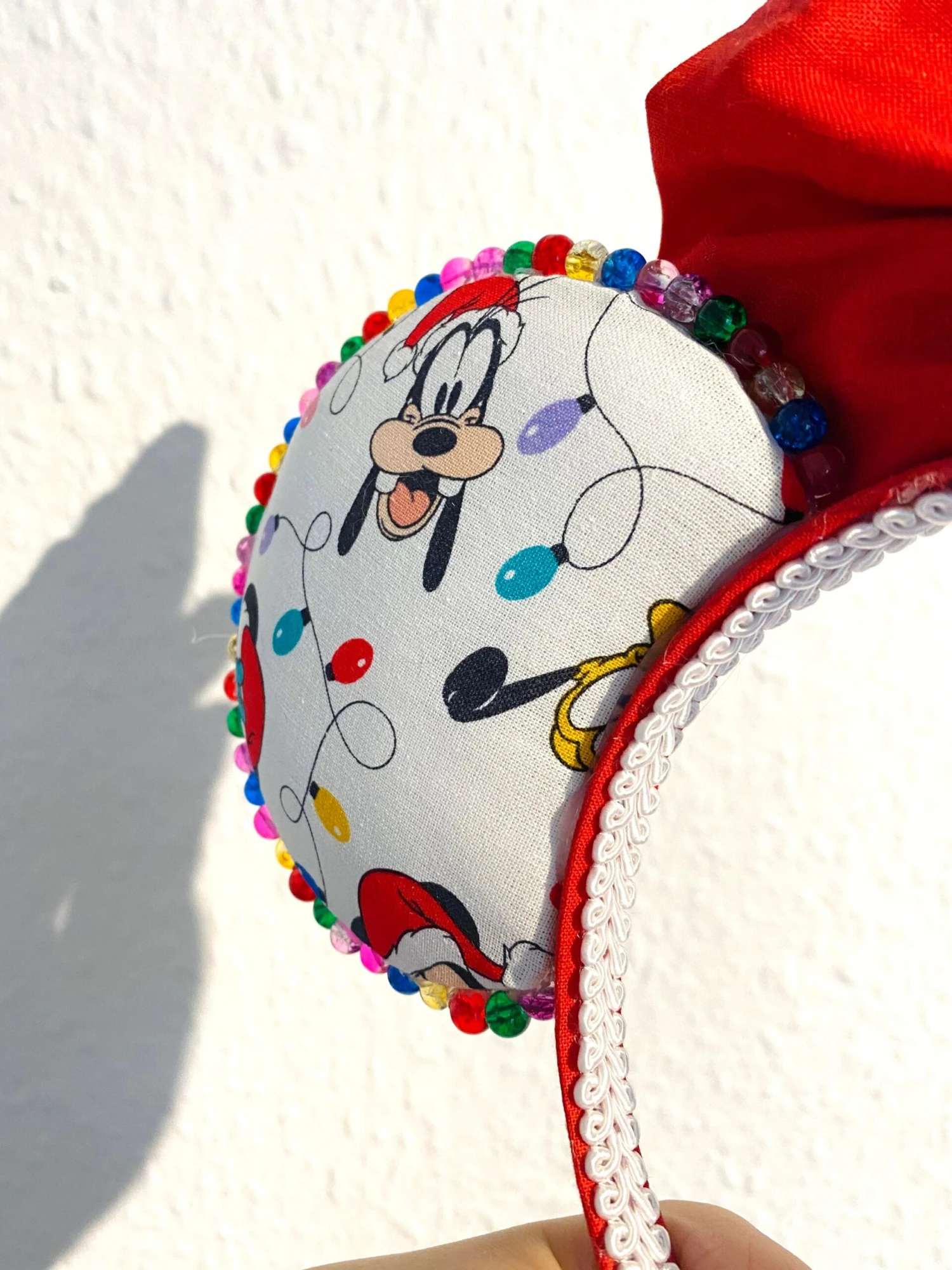Mickey Mouse And Friends Christmas Disney Ears - Featuring Mickey, Minnie Mouse, Goofy, Donald Duck And Pluto And Christmas Lights 6 Mickey Mouse And Friends Christmas Disney Ears - Featuring Mickey, Minnie Mouse, Goofy, Donald Duck And Pluto And Christmas Lights - Image 4